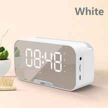 Portable Bluetooth Speaker with Smart Alarm Clock