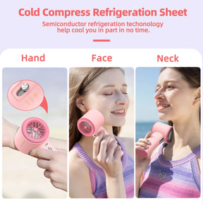 Handheld Fan Semiconductor Refrigeration