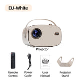 720P HD Mini Portable Projector with Bluetooth Speaker Goojodoq