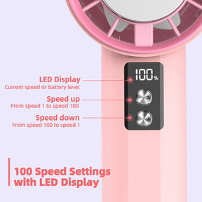 Handheld Fan Semiconductor Refrigeration