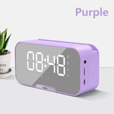 Portable Bluetooth Speaker with Smart Alarm Clock